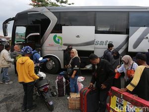 Arus Balik di Terminal Kalideres Meningkat