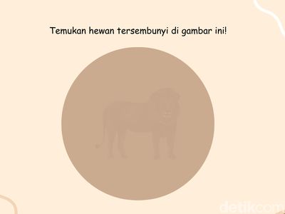 Uji Ketajaman Mata, Bisa Tebak Hewan yang Ada di Gambar Ini?