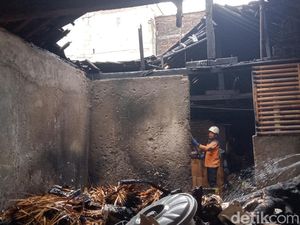 Rumah di Troso Klaten Terbakar gegara Memasak Ditinggal ke Sungai