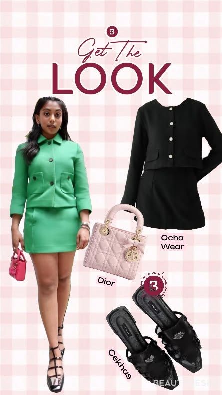 Get The Look: Inspirasi Gaya Feminin Elegan dari Charithra Chandran
