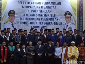 Dilantik Hari Ini, 104 Kepsek di NTT Akan Dievaluasi Kinerja Tiap 2 Tahun