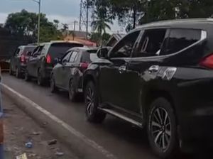 Arus Balik Mudik Lebaran, Jalan Poros Bone-Makassar di Polenro Macet Sejam