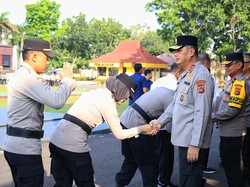 Kapolda Babel Apresiasi Personel Pengamanan Idulfitri