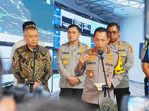 Arus Balik Terkendali, Kapolri: One Way Nasional Kita Ubah Jadi One Way Sepenggal