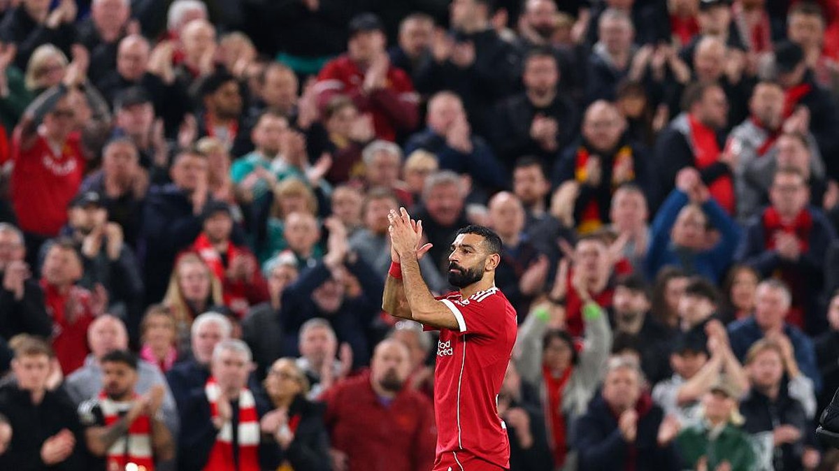 Mohamed Salah tidak akan pernah melupakan dukungan fans Liverpool. (Getty Images/Molly Darlington)