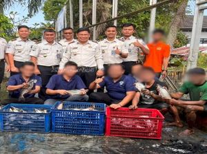 Panen 150 Kg Ikan Laku Terjual, Lapas Banjarmasin: Keberlanjutan Ketahanan Pangan