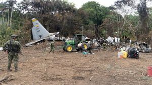 Pesawat Hercules C-130 Jatuh, Bangkai Pesawat Berserakan