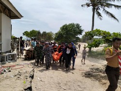 Wisatawan yang Tenggelam di Pantai Batu Rame Lampung Selatan Ditemukan Tewas