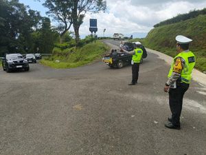 Tempat Wisata di Kawasan Gunung Dempo Dijaga Ketat Polisi