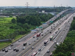 64 Ribu Kendaraan Melintas di Tol MBZ Arah Jakarta Hari Ini