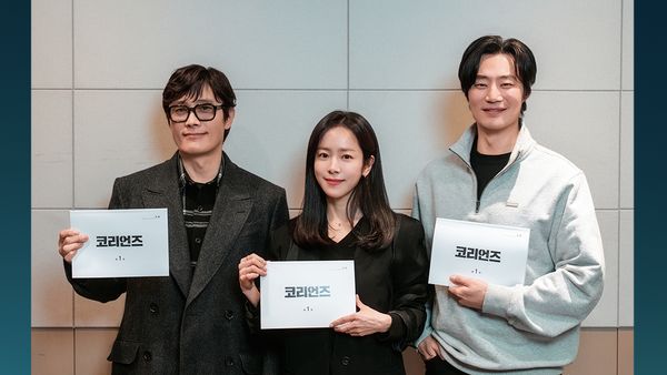 Potret Lee Byung Hun dan Han Ji Min di Pembacaan Naskah Drakor The Koreans