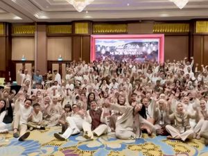 Viral! Saking Banyaknya, Keluarga Ini Sewa Ballroom Hotel Buat Lebaran