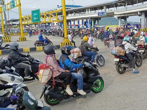 Puncak Arus Balik Hari Kedua Bakauheni, 119.604 Pemudik Kembali ke Jawa