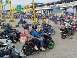 Puncak Arus Balik Hari Kedua Bakauheni, 119.604 Pemudik Kembali ke Jawa