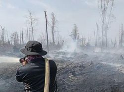 Kubu Raya Mulai Diselimuti Asap Dampak Karhutla di Beberapa Kecamatan