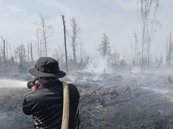 Kubu Raya Mulai Diselimuti Asap Dampak Karhutla di Beberapa Kecamatan