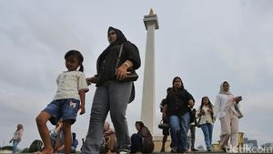 Monas Masih Jadi Wisata Favorit Libur Lebaran