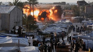 Serangan Rudal Israel Tewaskan 10 Orang di Dekat Sekolah Gaza