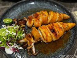 Amanaia: Halalbihalal Keluarga Sambil Makan Nasi Liwet dan Cumi Bakar Sedap