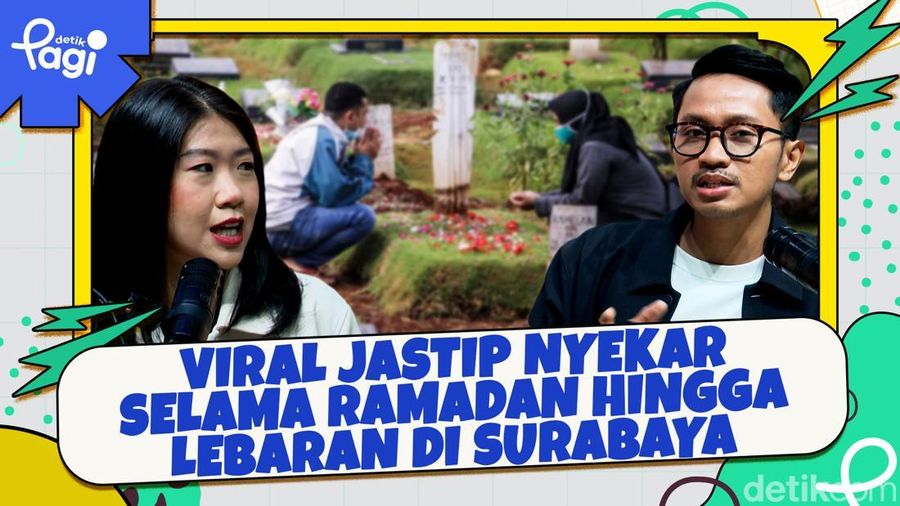 Video Viral Jastip Nyekar Selama Ramadan hingga Lebaran di Surabaya