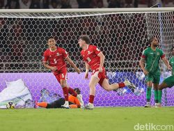 Ranking Indonesia Naik Lagi Usai Bantai Saint Kitts & Nevis