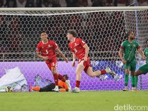 Ranking Indonesia Naik Lagi Usai Bantai Saint Kitts & Nevis