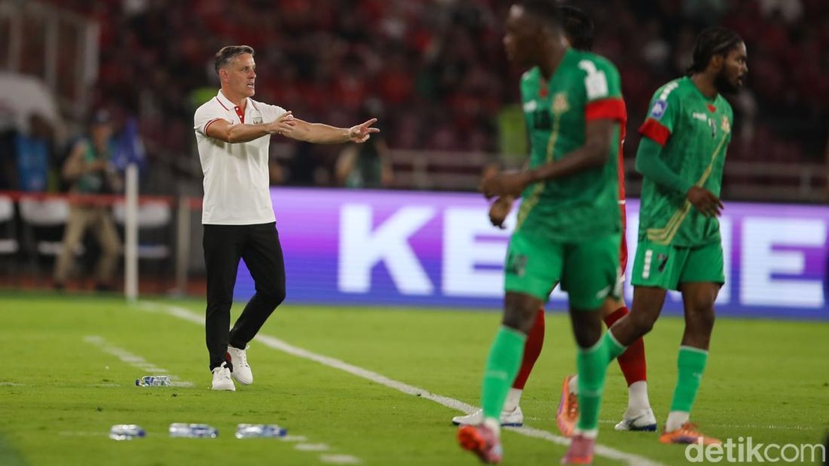 Pelatih Timnas Indonesia John Herdman. (Foto: Rifkianto Nugroho/detikFoto)