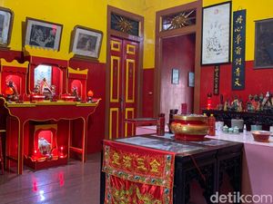 Kampung Kapitan Palembang Ramai Dikunjungi Saat Momen Lebaran