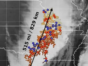 Petir Super Pecahkan Rekor Dunia, Panjangnya Setara Jakarta ke Situbondo