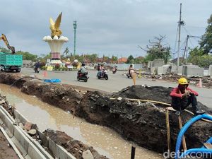 Pipa Induk PDAM Buleleng Pecah, Distribusi Air Warga Terganggu