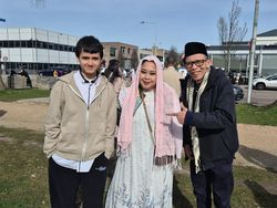 Cerita Seru Rayhan Cornelis Lebaran di Belanda, Tempuh 1,5 Jam demi Salat Id