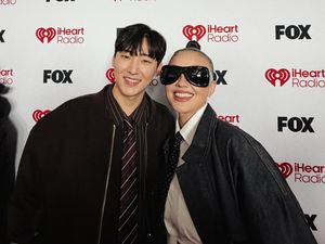 Agnez Mo Satu Frame Bareng Bintang Dunia di iHeartRadio 2026