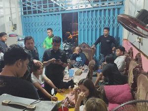 Warung Pangku di Gresik Digerebek, 16 Orang Diciduk