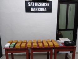 21 Kg Sabu Tak Bertuan Ditemukan Nelayan di Belitung