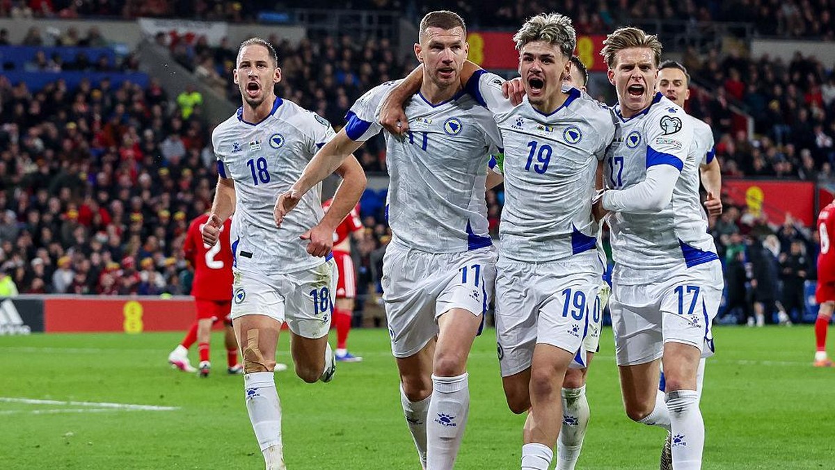 Timnas Bosnia-Herzegovina sudah kenal betul karakter permainan Italia. (NurPhoto via Getty Images/NurPhoto)