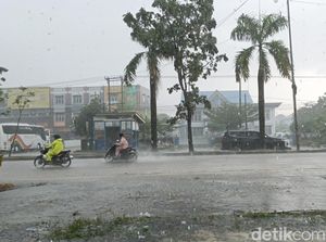 Potensi Hujan di Sumsel Masih Tinggi, BMKG Ingatkan Waspada