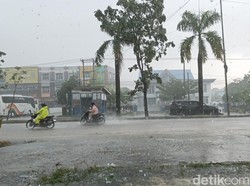 Potensi Hujan di Sumsel Masih Tinggi, BMKG Ingatkan Waspada