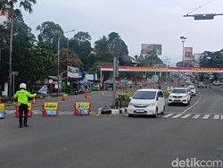 One Way Arah Jakarta Diterapkan, Kendaraan Menuju Puncak Bogor Disetop