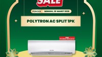 Beli AC di Transmart Full Day Sale Besok, 1 PK Dibanderol Rp 3 Jutaan
