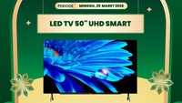 Buruan Serbu! LED TV 50 Inci UHD Smart Diskon Besar di Transmart