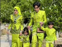 Viral Pria Jahit Sendiri 30 Baju Lebaran, Penampilannya Ziarah Jadi Sorotan