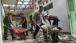 Angin Puting Beliung Hantam Ciamis, Puluhan Rumah Porak-poranda