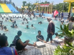 Libur Lebaran, Wisata Bukit Tawap Pagar Batu Ramai Pengunjung