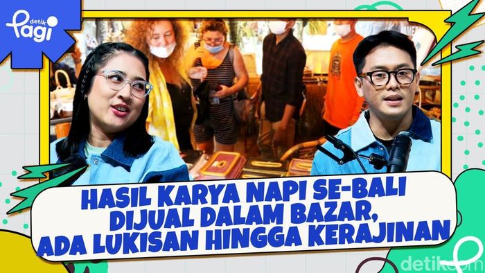 Video: Hasil Karya Napi se-Bali Dijual dalam Bazar, Ada Lukisan hingga Kerajinan