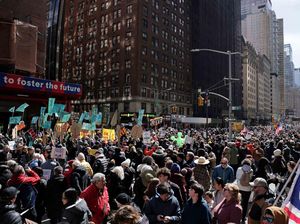 Video Demo Besar-besaran No Kings di AS, Protes Gaya Otoriter Trump