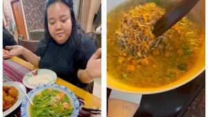 Gita Bhebhita Hobi Masak, Bikin Sambal Teri hingga Sayur Jantung Pisang