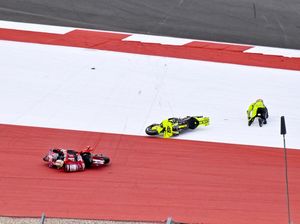 Marquez Minta Maaf ke Diggia Gara-gara Bikin Crash di Sprint Race MotoGP Amerika