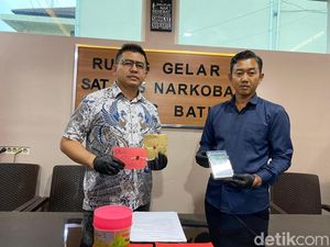 Kuli Bangunan di Kota Batu Ditangkap gegara Nyambi Jual Sabu