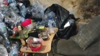 Penampakan Kontrakan Penuh Tumpukan Sampah yang Bikin Penyewa Diusir Pemilik