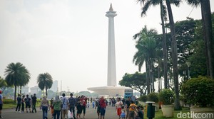 Daftar 21 Kantong Parkir Sekitar Monas hingga Bundaran HI saat HUT ke-81 RI